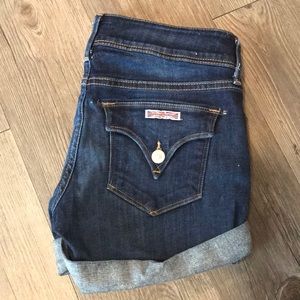 Hudson brand jean shorts